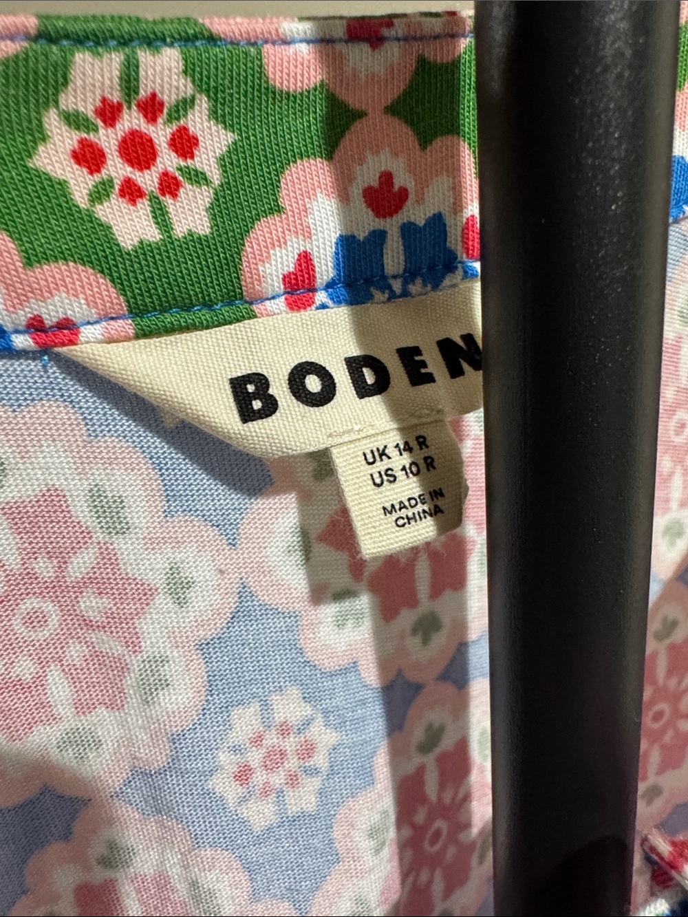 Boden Notch Neck Midi Dress (Size 10R) - Picture 10 of 13